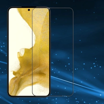 Nillkin CP PRO Ultradünnes Vollbild-Hartglas 0,2 mm 9H Samsung Galaxy S22 Schwarz