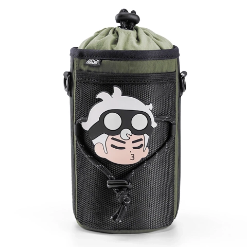 Torba Rockbros na Butelkę 1L z Paskiem Rowerowa Zielona 3011006501