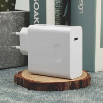 Wandladegerät 65 W Typ-C-auf-Typ-C-Kabel Somostel Power Deliver Q15 PD Weiß