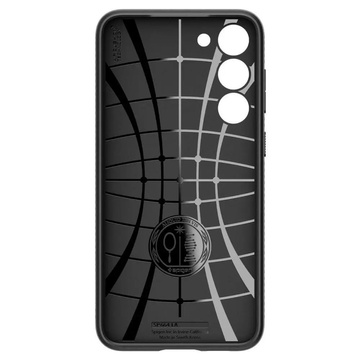 Etui Spigen Liquid Air für Samsung Galaxy S23 Mattschwarz