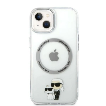 Etui Karl Lagerfeld KLHMP14MHNKCIT do iPhone 14 Plus 6,7" hardcase Iconic Karl&Choupette Magsafe