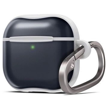 Etui do Apple AirPods 4 Spigen Classic C1 Graphite + Karabińczyk