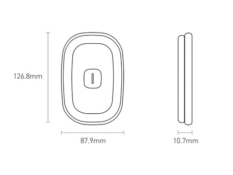 Baseus Bright Autolicht zum Lesen von Schwarz