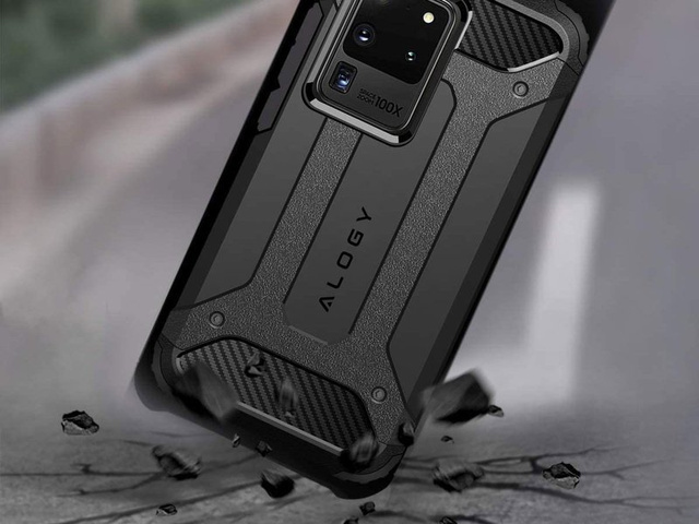Etui Alogy Hard Armor do Samsung Galaxy S20 Ultra szare