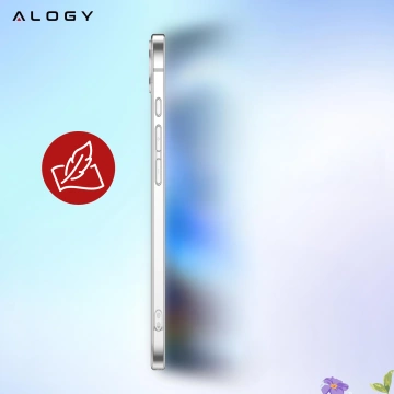 Hülle für Apple iPhone 16 Pro Max Alogy Anti-Shock Hybrid Case für MagSafe Transparent