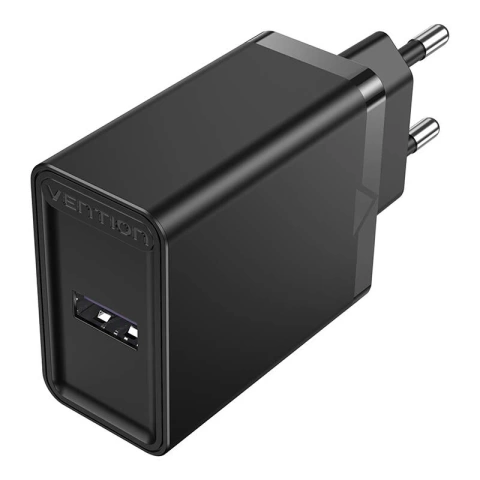 Vention FACB0-EU USB 22,5 W QC 3.0 Wandladegerät Schwarz
