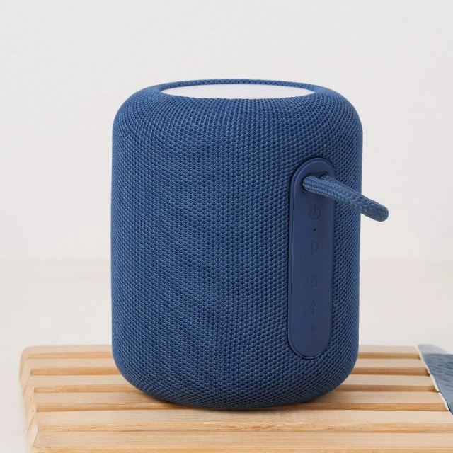 HOCO HC30 Głośnik Bluetooth 5W RGB LED Niebieski Przenośny