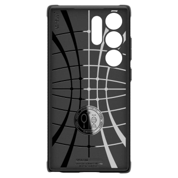 Etui Spigen Rugged Armor für Samsung Galaxy S24 Ultra Mattschwarz
