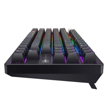 Havit KB892L Kabelgebundene RGB-Gaming-Tastatur, 87 Tasten, Schwarz