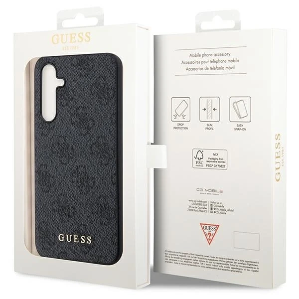 „Etui Guess GUHCSA54G4GFGR für Galaxy A54 5G A546 Hartschale 4G Metall Gold Logo“