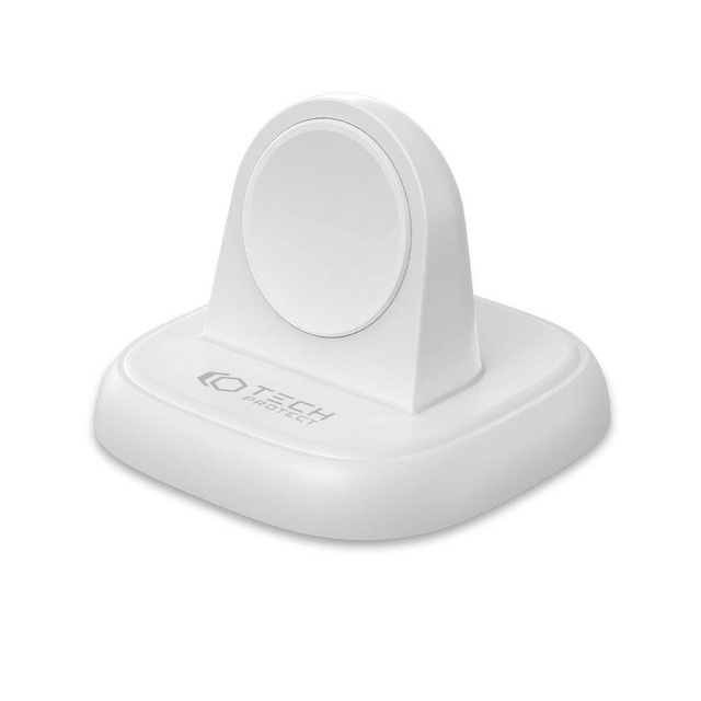 Ładowarka indukcyjna do Apple Watch Podstawka z ładowaniem bezprzewodowym Qi Wireless Charger Biała