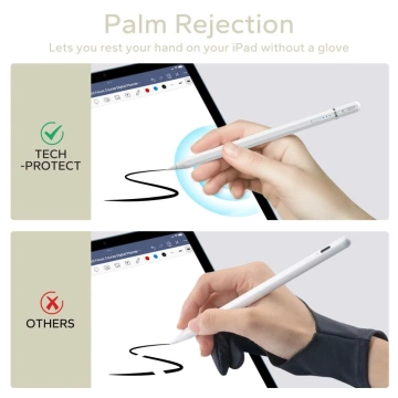 Digitaler magnetischer Eingabestift „3“ für Ipad Weiß