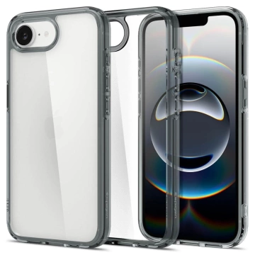 Spigen Ultra Hybrid Case für iPhone 16E Space Crystal TPU PC Transparent