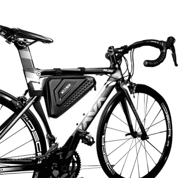 WILDMAN ES19 Fahrradrahmentasche, 3 l, wasserdicht, Schwarz