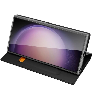 DUX DUCIS Skin X Pro Hülle – MagSafe kompatible Klapphülle für Samsung S24 schwarz