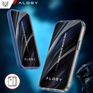 2x „MATTE“ Folie für Realme GT 2 Pro Hydrogel Alogy HydroSkin Matte Pro™ Display für „FINGERPRINT FREE“ Hülle