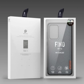 Dux Ducis Fino Etuihülle aus Nylonmaterial für Samsung Galaxy A73 blau