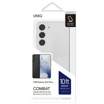 Etui na telefon UNIQ Combat do Samsung Galaxy S23 Plus czarny/carbon black