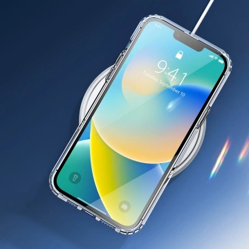Dux Ducis Clin Magnethülle für iPhone 14 Plus kompatibel mit MagSafe transparent