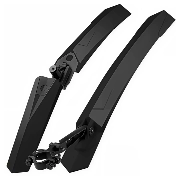 Plattform-Fahrradpedale für MTB-Fahrräder, Aluminium 9/16" Schwarzes Aluminium-Set [2 Stk.]