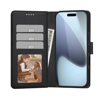 Etui do iPhone 17 Tech-Protect Wallet MagSafe Czarny Mat