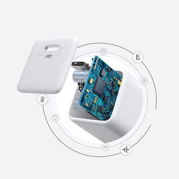 Joyroom Fast USB Type C Wandladegerät 25W 3A UK Stecker Weiß (L-P251)