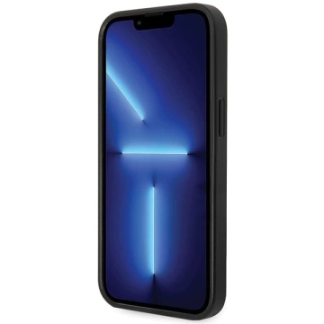 Etui Guess GUHCP15M4GMGGR für iPhone 15 Plus 6,7" Hardcase 4G Big Metal Logo schwarz/grau