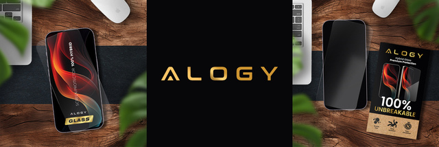 Szkło Hybrydowe „NIETŁUKĄCE” 9H do Zebra TC52, Płaskie na Cały Ekran, Elastyczne i Odporne, Alogy FlexiGlass™ Full – Transparentne