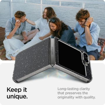 Etui Spigen AirSkin für Samsung Galaxy Z Flip 6 Glitter Crystal