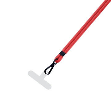 Universelles Smartphone-Lanyard 3mk EasyClip Red (schwarz)