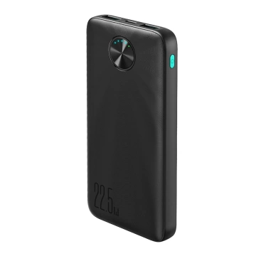 Joyroom Powerbank 10000 mAh USB-C USB-A 22,5 W – Schwarz