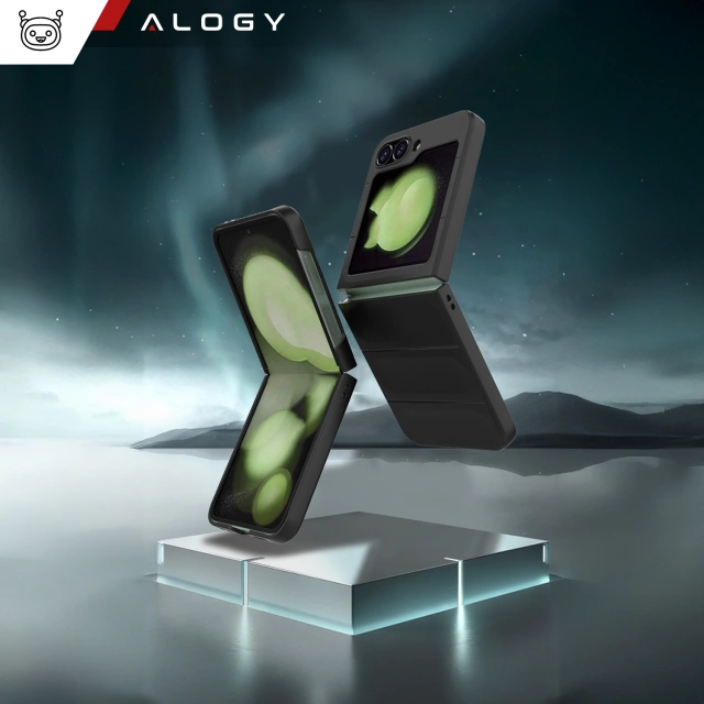 Etui ochronne na telefon MagicShield obudowa plecki case do Samsung Galaxy Z Flip 6 Czarne