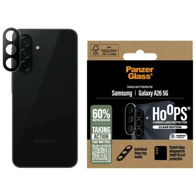 Szkło hartowane do Samsung Galaxy A26 5G PanzerGlass Hoops Camera Lens Protector