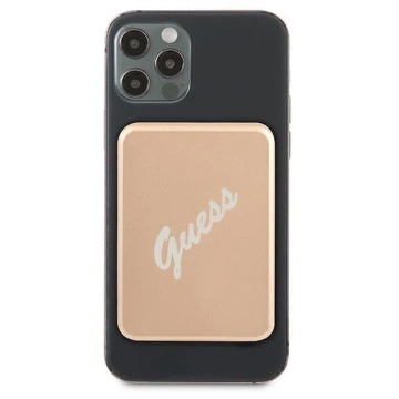Guess Induktive Powerbank 5W GUPBMSVSLG 3000mAh gold/gold MagSafe