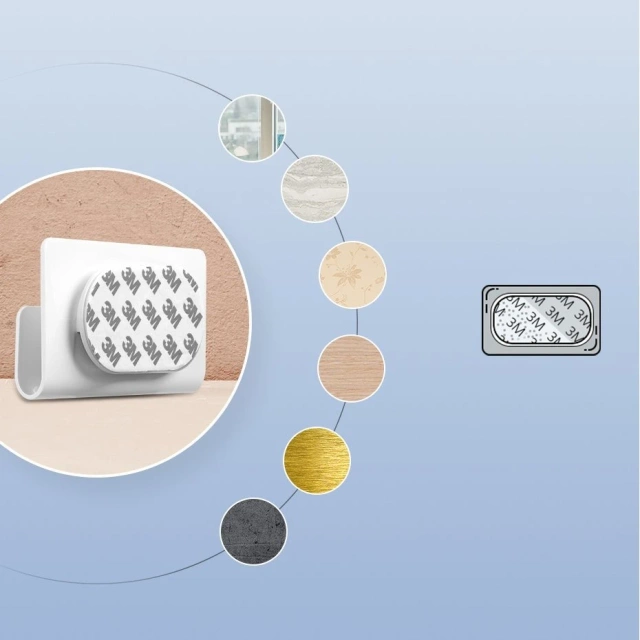 Uchwyt UGREEN ścienny podstawka na smartfona do ładowania biały (30394)