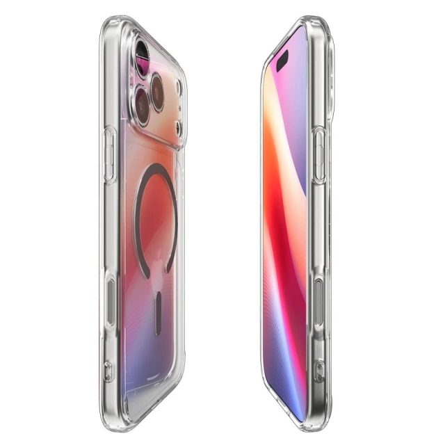 Etui Ochronne do iPhone 17 Pro Max Spigen Ultra Hybrid Mag MagSafe Clear/Graphite