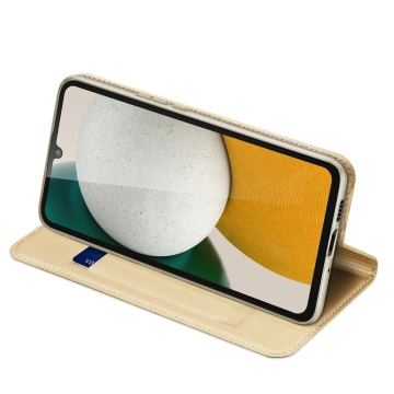 Dux Ducis Skin Pro Hülle für Samsung Galaxy A34 5G Flip Card Wallet Stand Gold