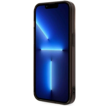 Etui na telefon BMW BMHCP14X22HMGK do Apple iPhone 14 Pro Max 6,7" czarny/black Half Tricolor