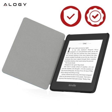 Etui ochronne na czytnik E-Book Alogy ProBook Cover obudowa do Kindle Paperwhite 6 2024 Czarne