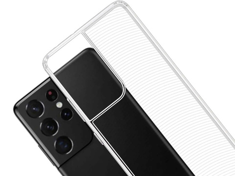 Pancerne etui Armor Case 3mk do Samsung Galaxy S21 Ultra Przezroczyste