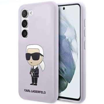 Etui Karl Lagerfeld KLHCS23MSNIKBCU für Samsung Galaxy S23 Plus S916 Hardcase Silikon Ikonik