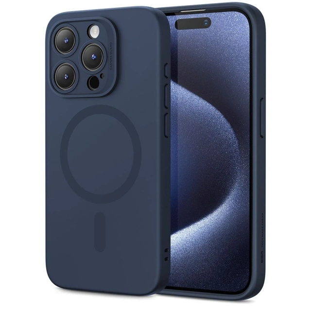 Etui ESR Cloud HaloLock magsafe für Iphone 15 Pro Max dunkelblau