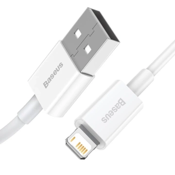 Baseus Superior USB-Kabel - Lightning 2,4 A 0,25 m Weiß (CALYS-02)