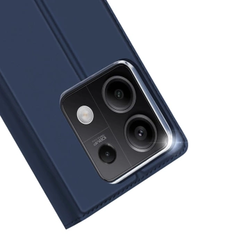 Dux Ducis Skin Pro Hülle mit Klappe und Kartenfach für Xiaomi Redmi Note 13 5G – blau