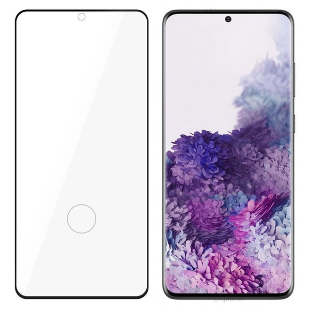 Szkło 3mk HardGlass Max czytnik linii do Samsung Galaxy S20 Black