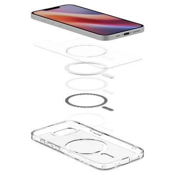 Etui Spigen Ultra Hybrid Mag MagSafe für iPhone 16E Weiß