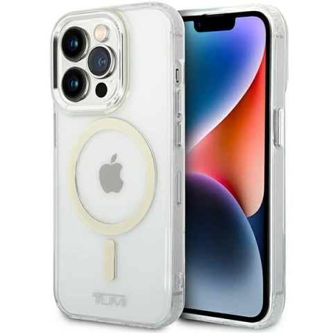 Tumi Transparent MagSafe Hardcase Handyhülle für iPhone 14 Pro Max transparent/klar
