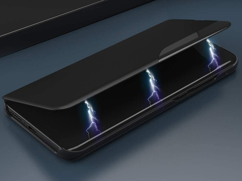 Flip Wallet Alogy Smart View Lederhülle für Samsung Galaxy A42
