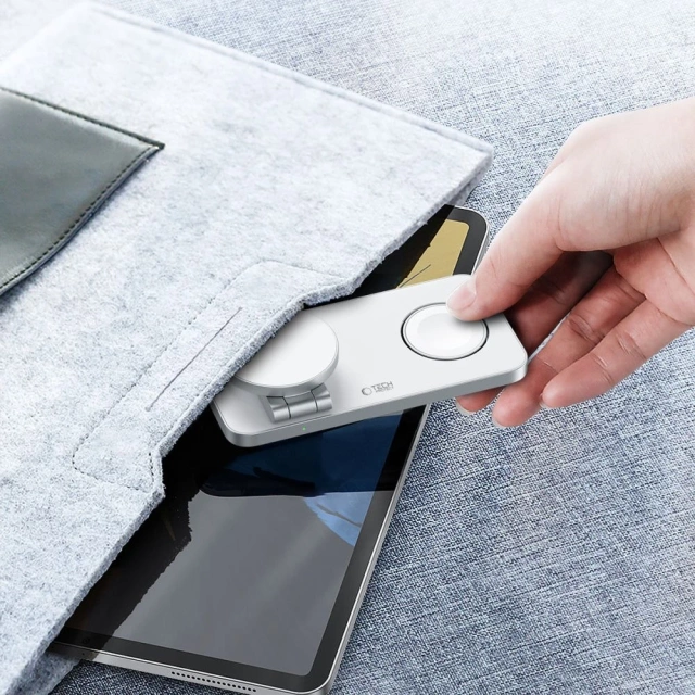 Ładowarka Indukcyjna 3w1 Tech-Protect QI15W-A47 MagSafe Biała