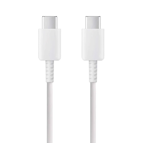 Kabel ECOBOX USB Typ-C do Typ-C 3A 1m Biały PD Szybkie Ładowanie